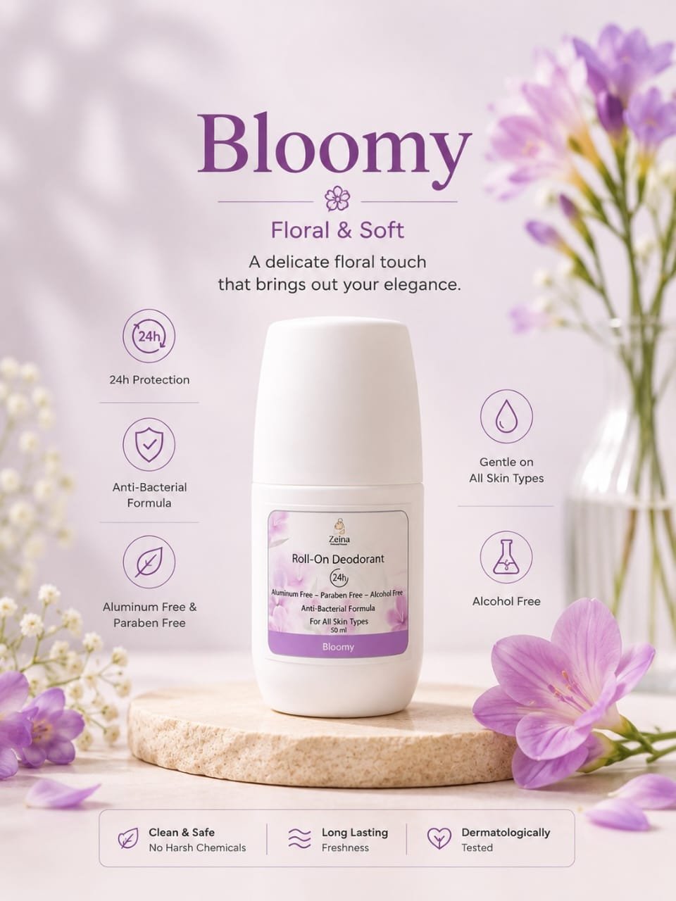 Natural Roll-On Deodorant